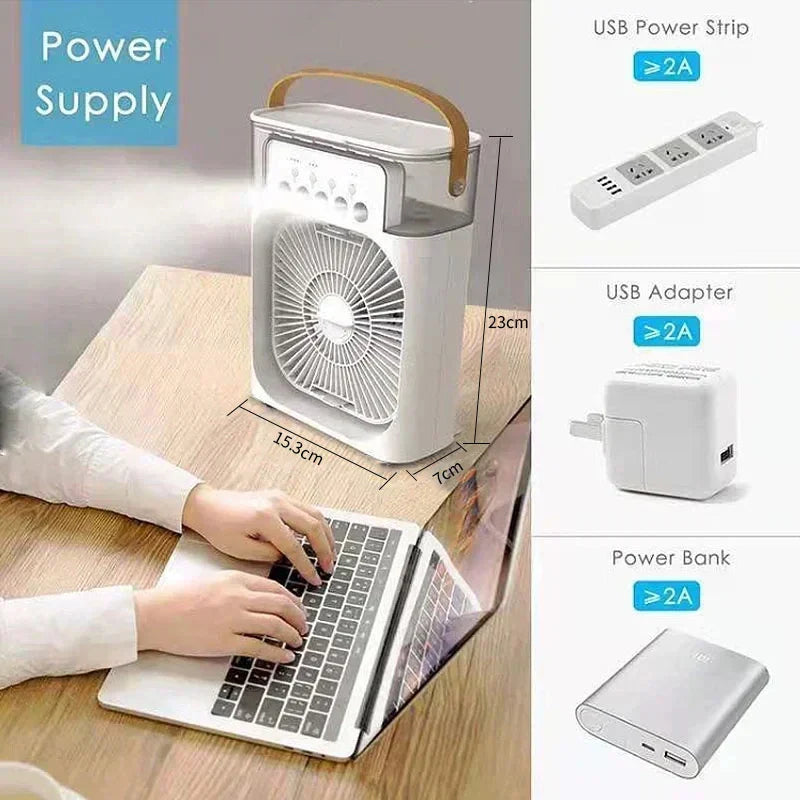 Chill & Glow Mini Air Cooler